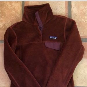 Patagonia re-tool snap fleece pull over Ds